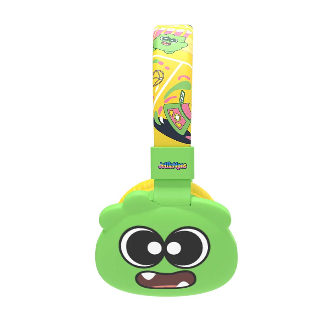 JELLIEMONS  BOOMA ECHO WIRELESS HEADPHONES GREEN, Ages 5+