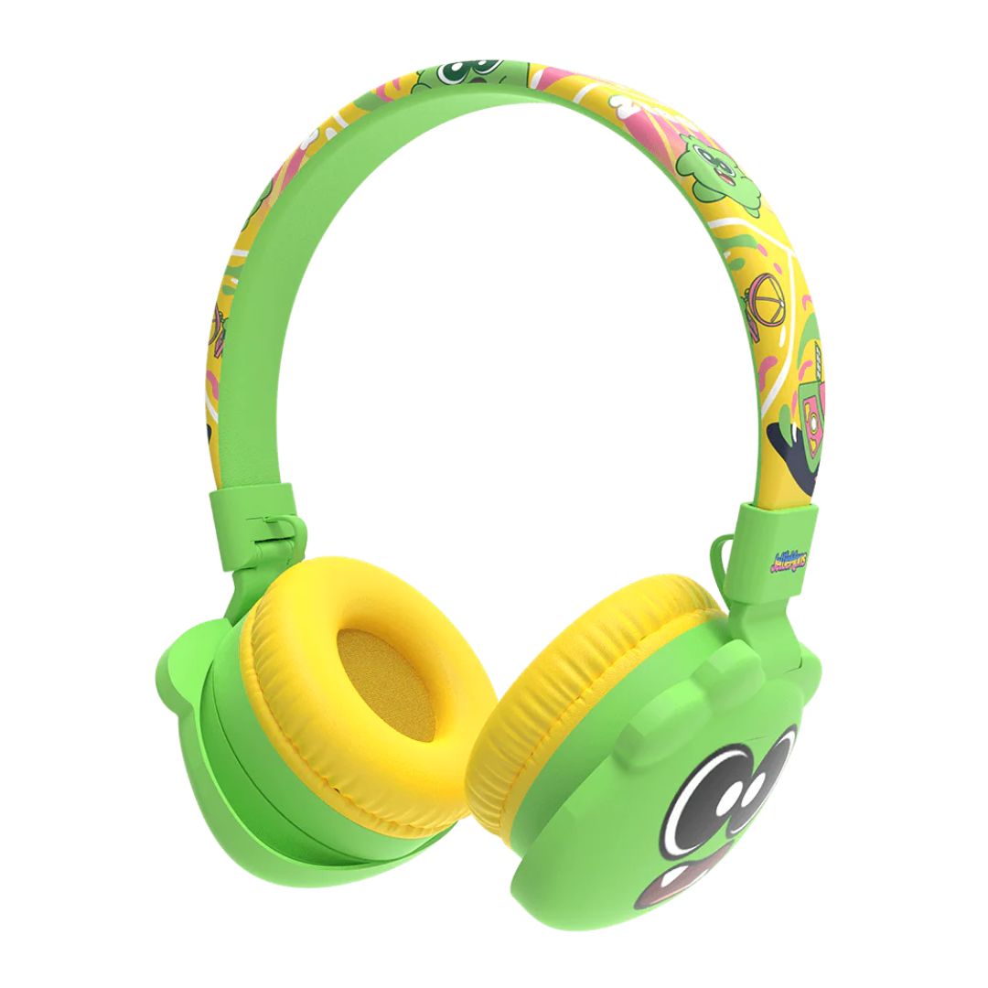 JELLIEMONS  BOOMA ECHO WIRELESS HEADPHONES GREEN, Ages 5+