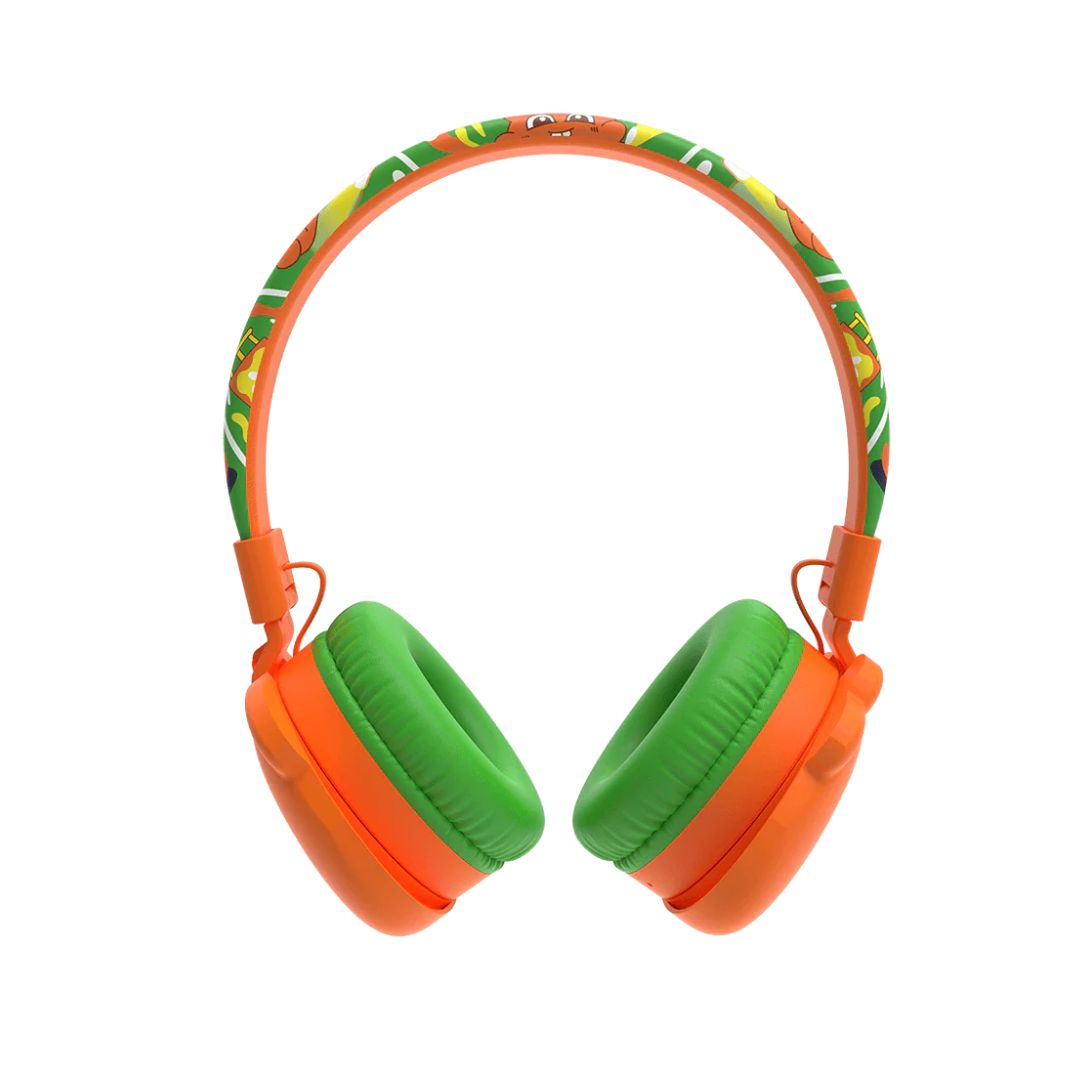JELLIEMONS BOOMA ECHO WIRELESS HEADPHONES ORANGE, Ages 5+