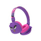 JELLIEMONS  BOOMA ECHO WIRELESS HEADPHONES PURPLE, Ages 5+