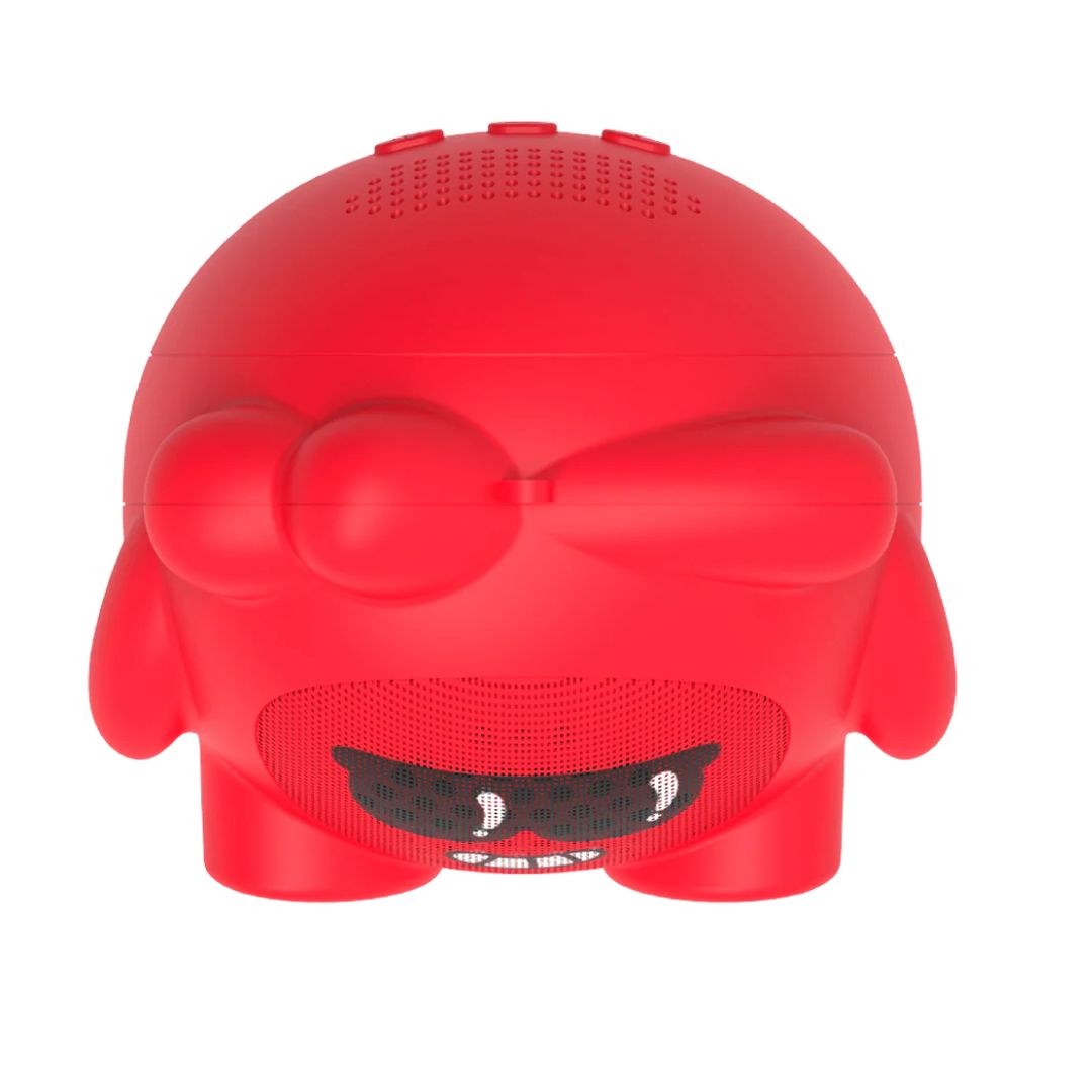 JELLIEMONS BOOMA PULSE WIRELESS SPEAKER RED, Ages 5+