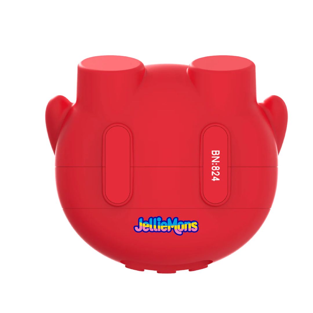 JELLIEMONS BOOMA PULSE WIRELESS SPEAKER RED, Ages 5+