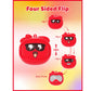 JELLIEMONS  WIRELESS SPEAKER RED, Ages 5+