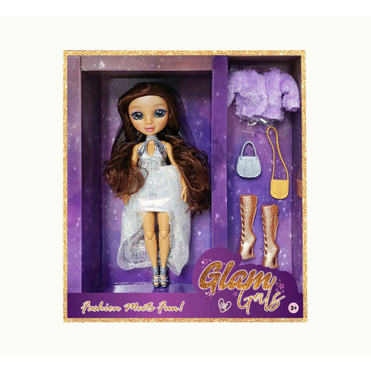 FASHION DOLL SHOW PARTY GLAM GIRLZ 9"