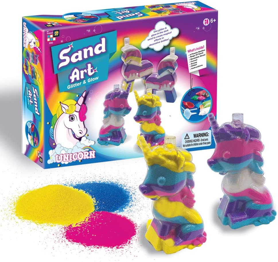 UNICORN SAND ART GLITTER & GLOW