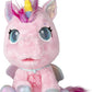 IMC Toys My Baby Unicorn interactive plush toy with rainbow mane and magic horn for kids aged 3 plus