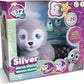 IMC Toys Silver Marine Mission interactive plush baby seal with medical rescue accessories for kids age 18 months and up